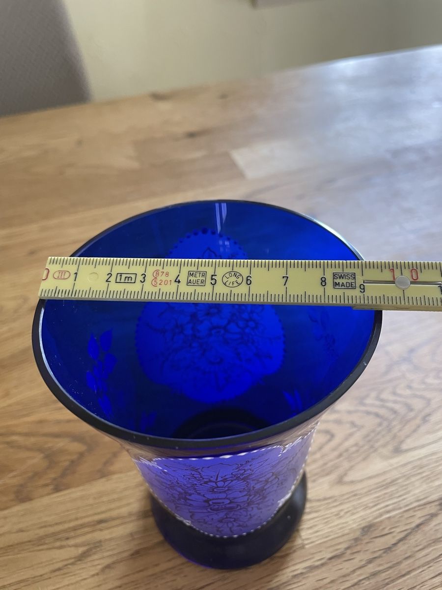 Vasi & Recipienti: Schöne blaue Vase – Usato da Flawil venduto da Naphtali 6