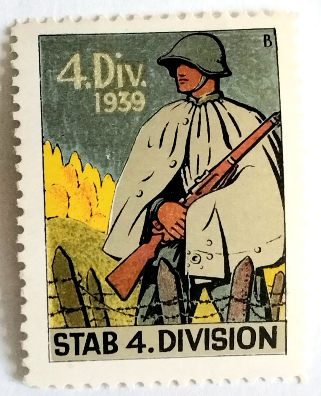Tous les timbres: Stab 4. Division, 2.WK, Wi Kdo 37 – D'occasion à Niederuzwil par LichtPhil