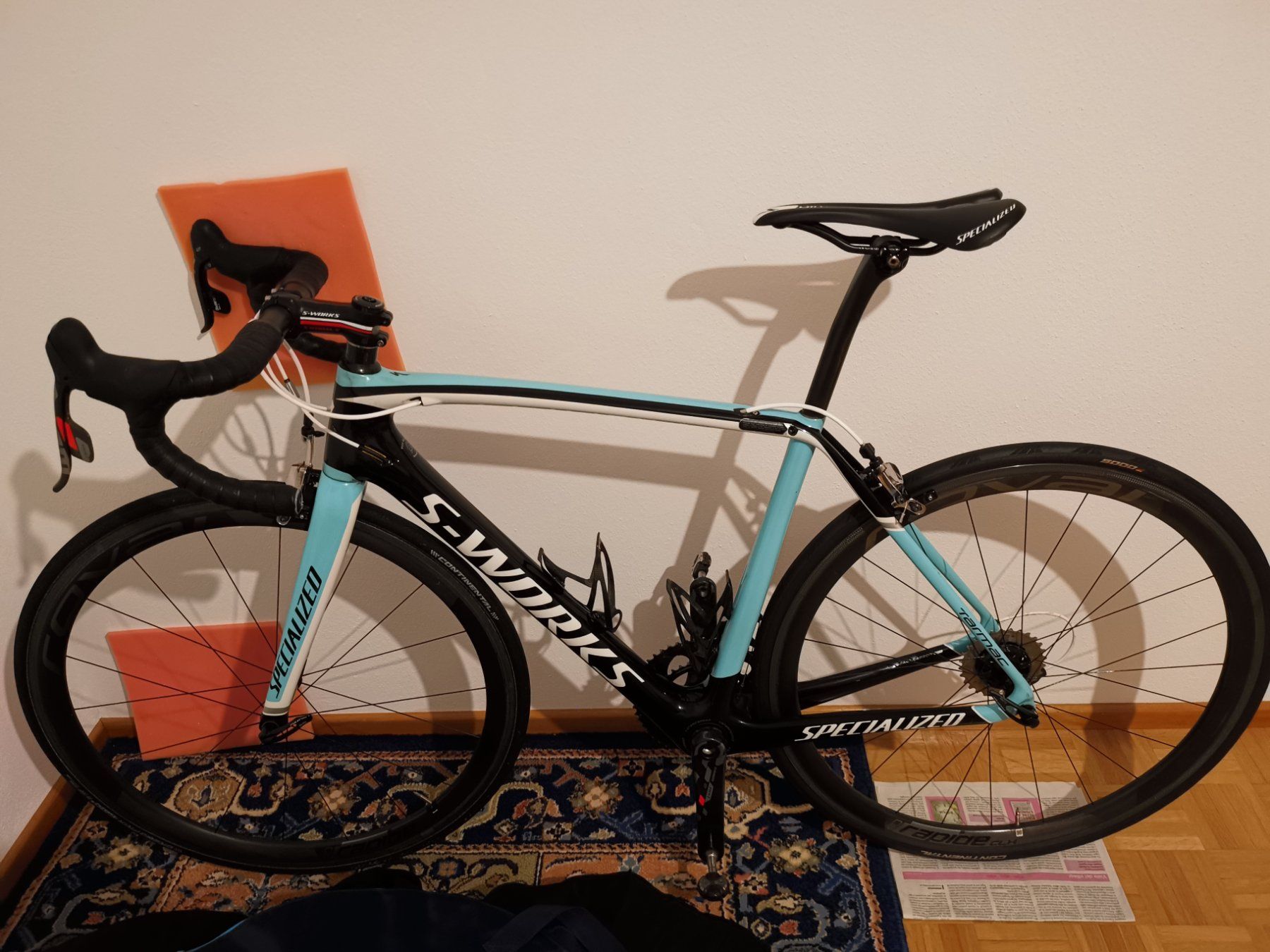 Specialized Velos: Specialized tarmac SL5 s works omega quick step – Gebraucht aus Bosco Luganese von svi_vv9w