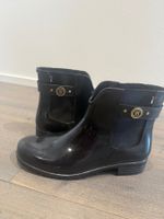 Schwarze Tommy Hilfiger Gummistiefel Kurz Grösse 40