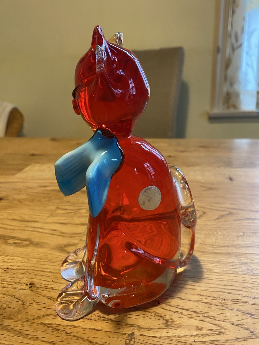 Murano Statuette: Murano Katze – Usato da Flawil venduto da Naphtali 2