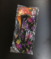 Damensocken Blumenmuster neu
