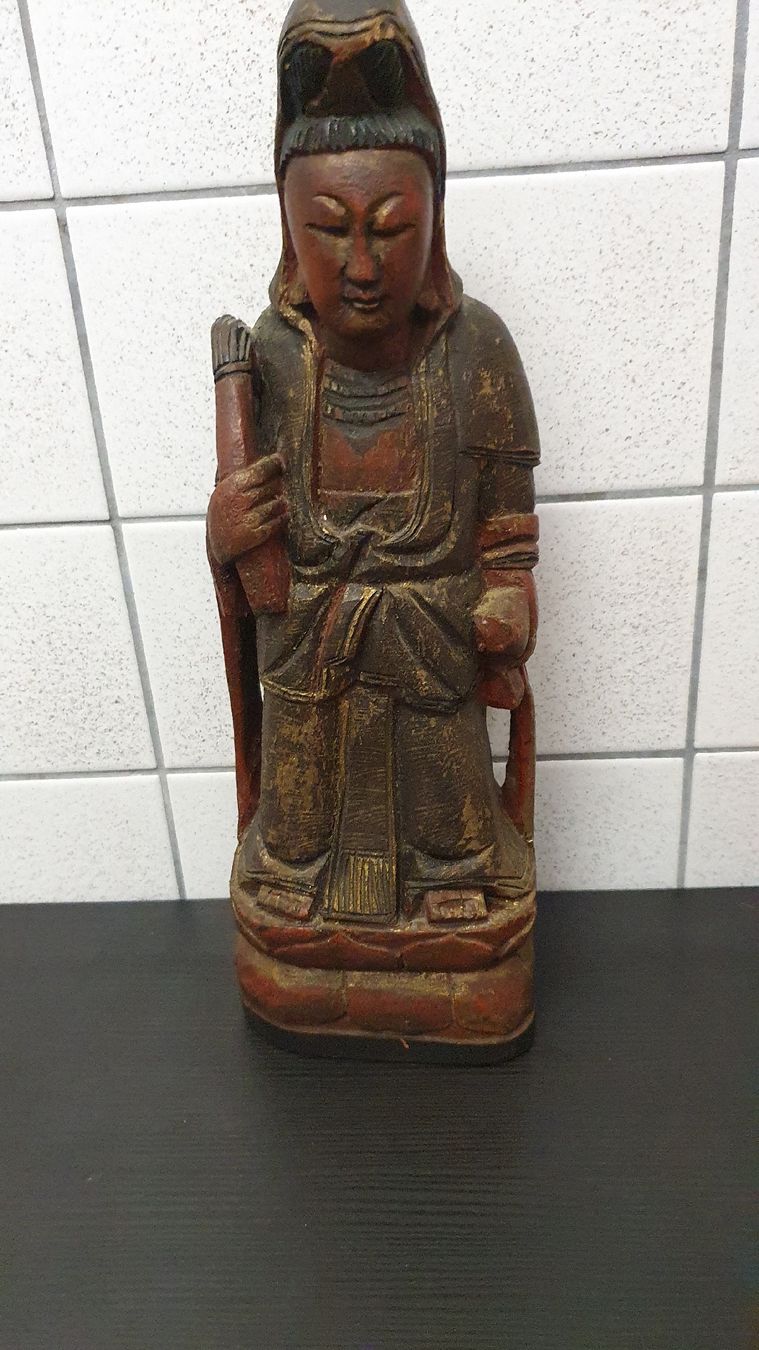 Sculture & Statue: Antike Skulptur, China, bemalt – Usato da Dietikon venduto da Allegra34 5
