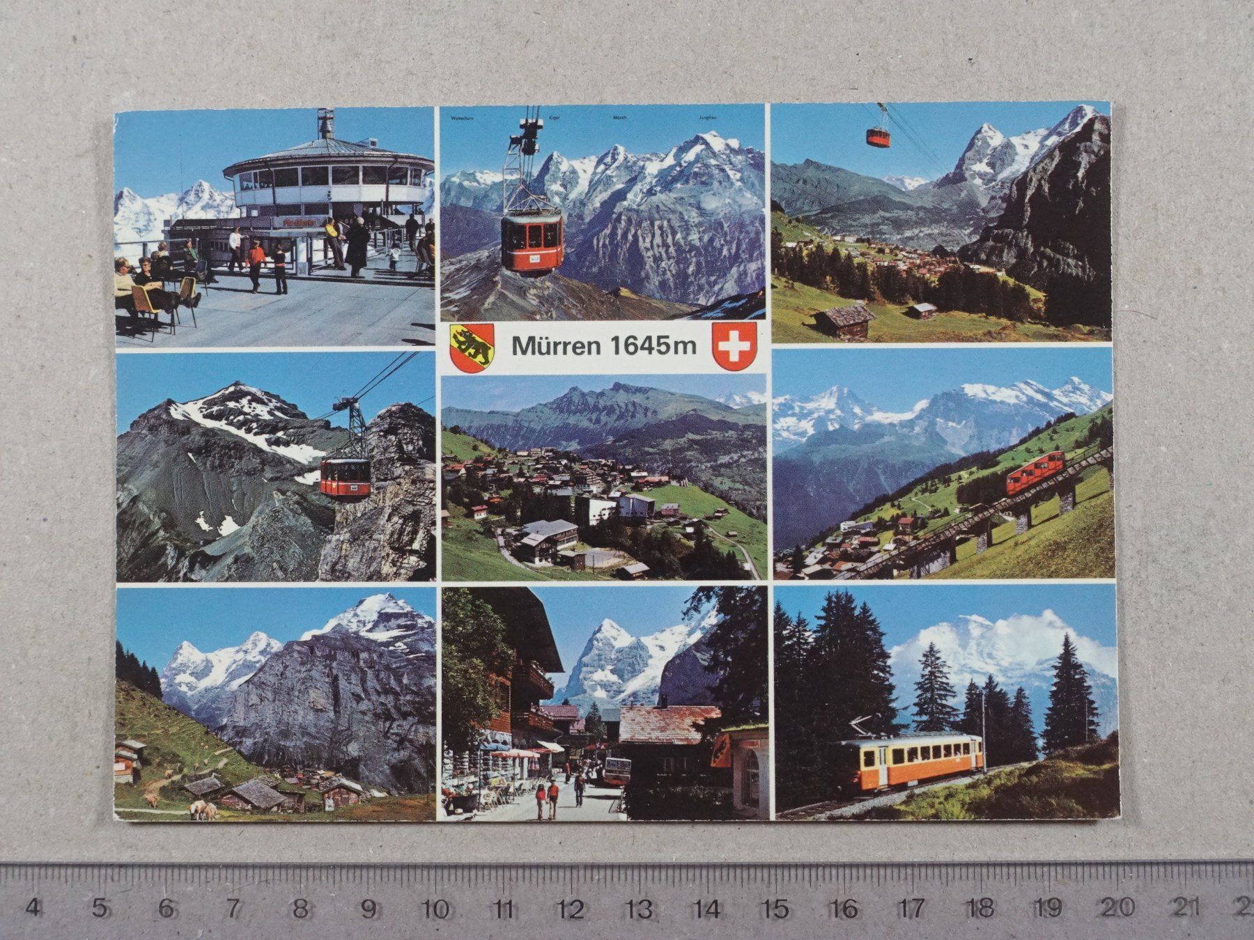 Cartoline postali: Mürren, Piz Gloria – Usato da Lenzburg venduto da fh1