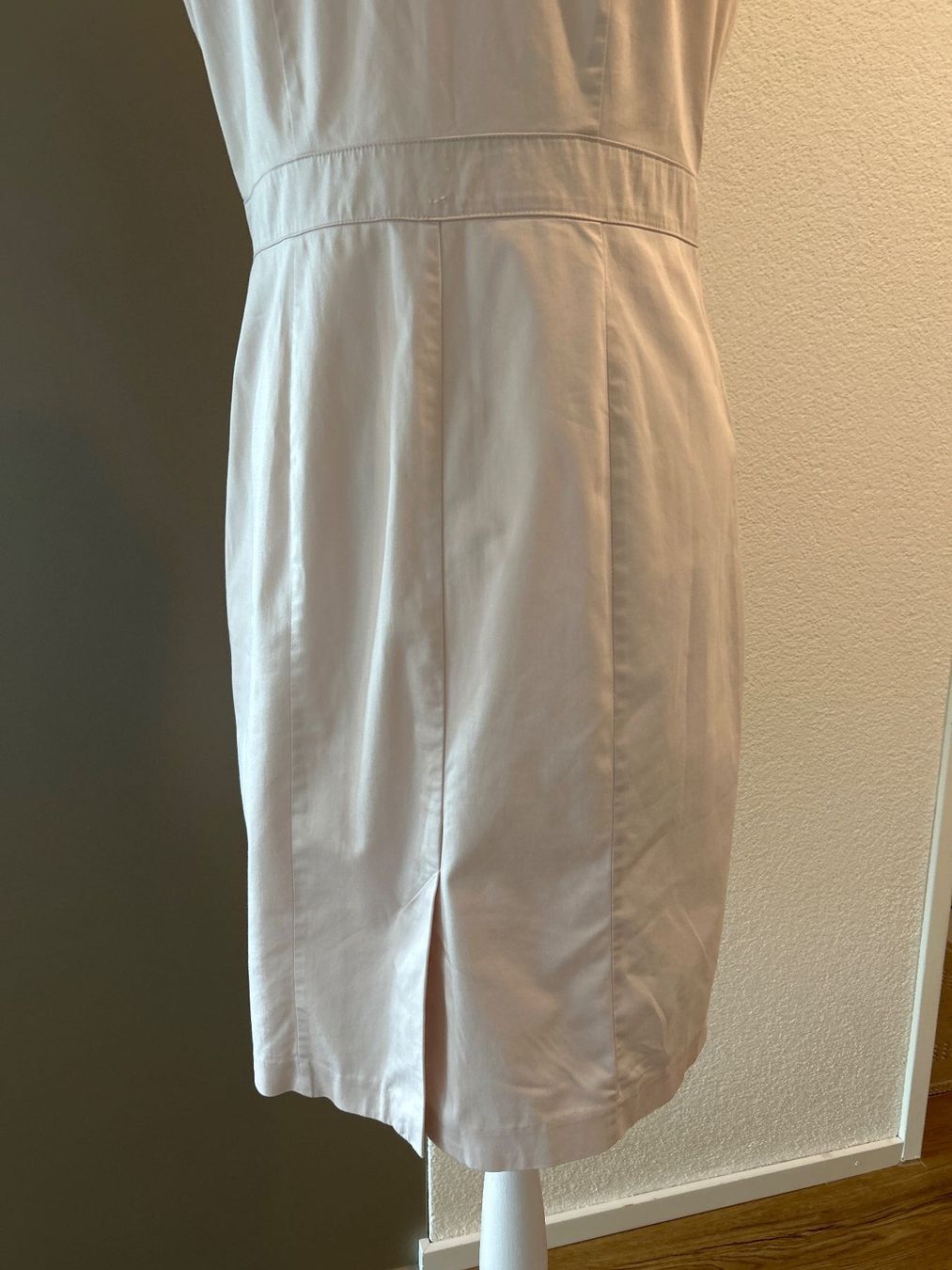 Vestiti: Kurzarm Kleid hellbeige mit Knöpfen – Usato da Brunnen venduto da Nala2929 6