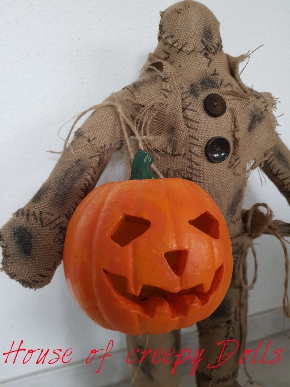 Puppen: HORROR/ HALLOWEEN KÜRBIS PUPPE – Neu (gemäss Beschreibung) aus Root von LifestyleAccessoires 5