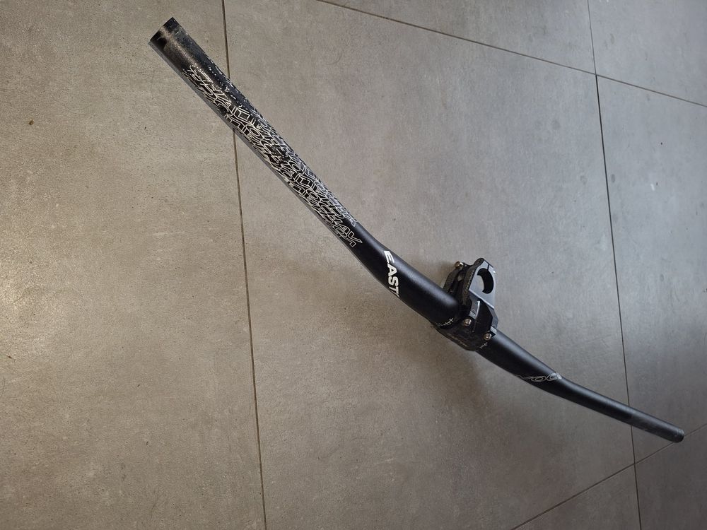 Guidon AVA Et Potence 22mm Aluminium Pour Vélo - Occasion, Quelques Marques D'usure