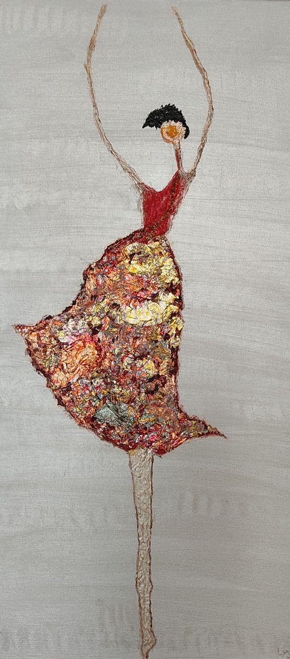Gemälde: Acrylbild "Ballerina" – Neu (gemäss Beschreibung) aus Heimberg von lisari01