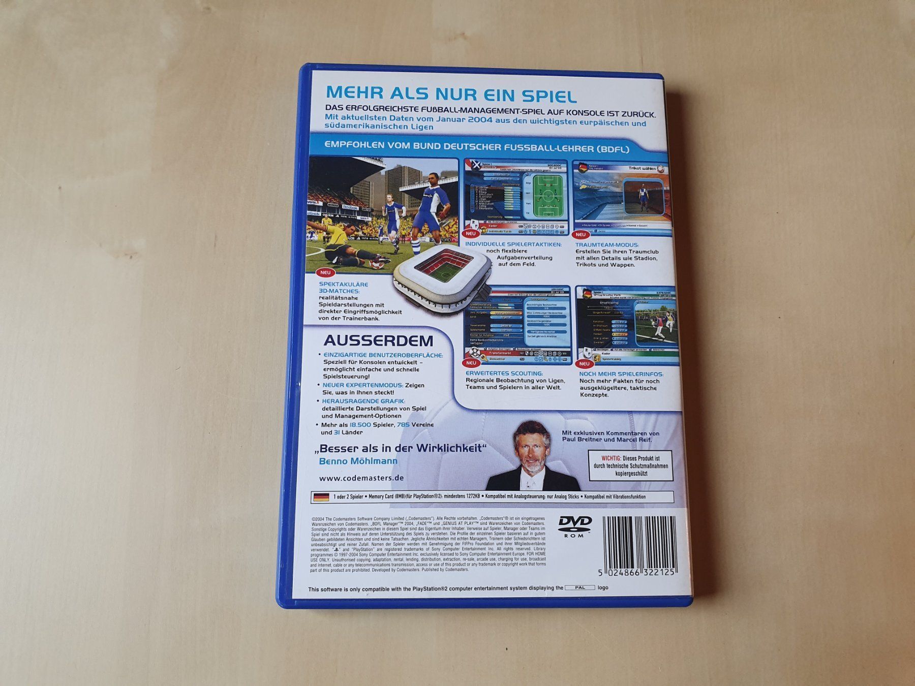 Sony Spiele: BDFL Manager 2004 – Gebraucht aus Stansstad von collectorsshop 1