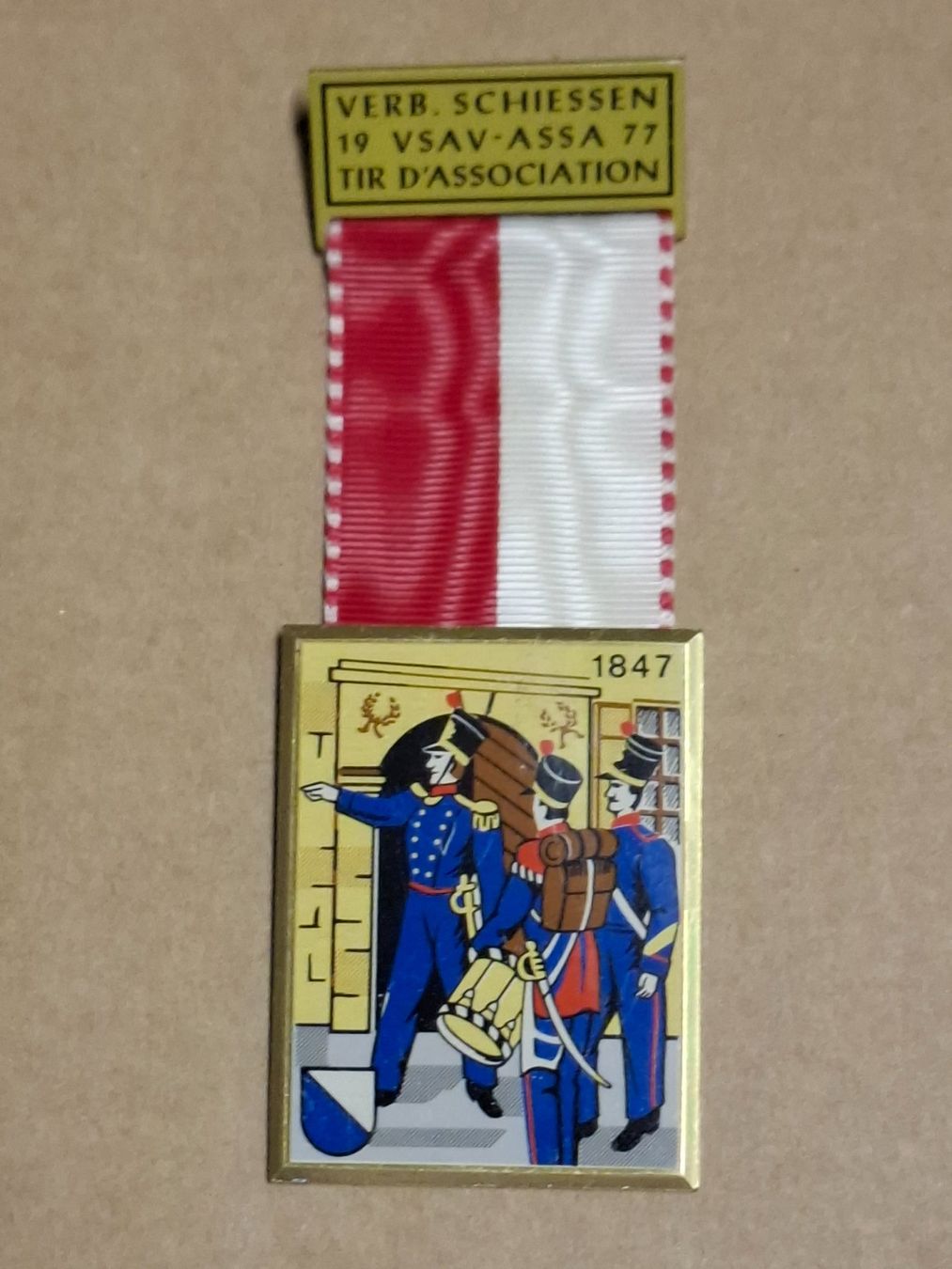 Medaglie: Artillerie 1847 (D17) – Usato da Schwanden GL venduto da Suvorov 2