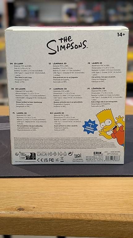 Lampade: Lampada 3D Simpson  – Usato da S. Antonino venduto da UPSTORE 2