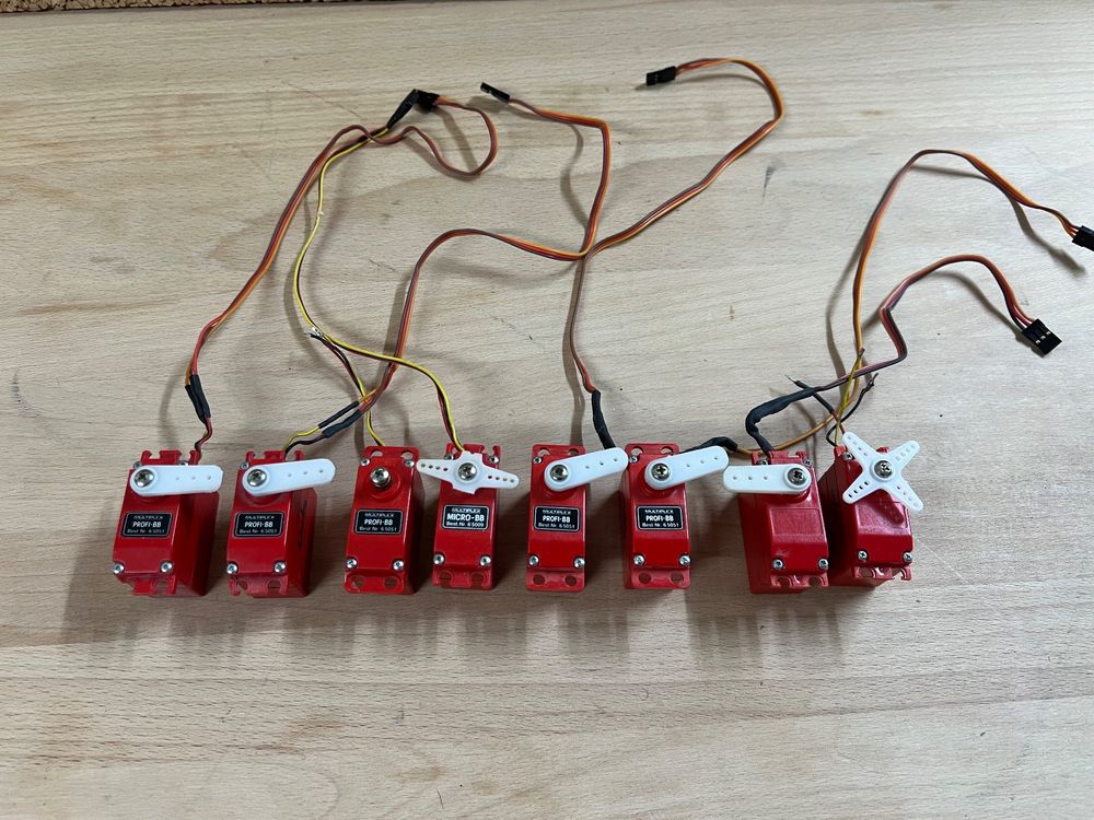 8x Servo Multiplex Micro BB (Gebraucht) in Amlikon-Bissegg für CHF 34 ...