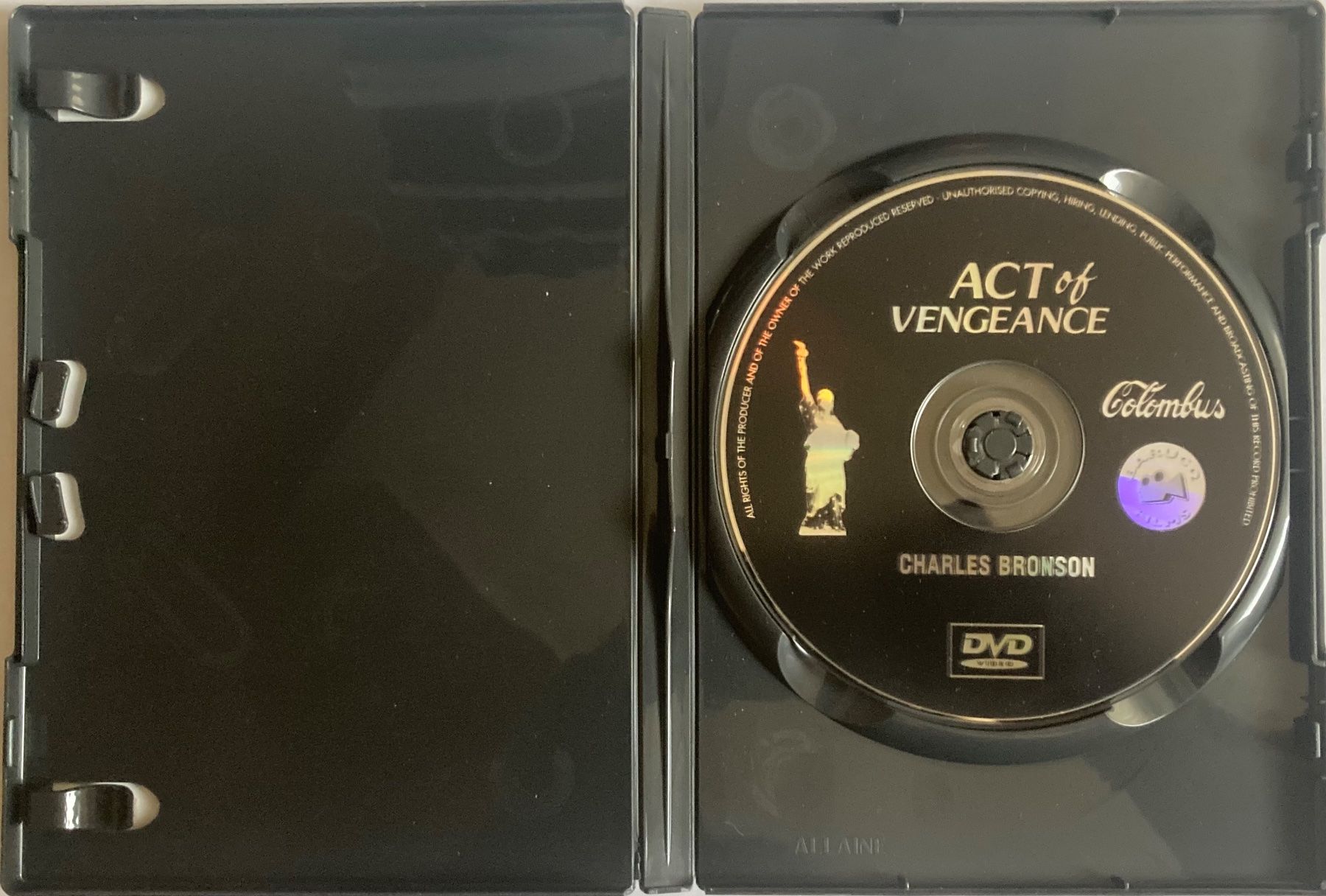 Alle DVDs: CHARLES BRONSON - ACT OF VENGEANCE – Gebraucht aus Poliez-Pittet von Newtown-Records 2