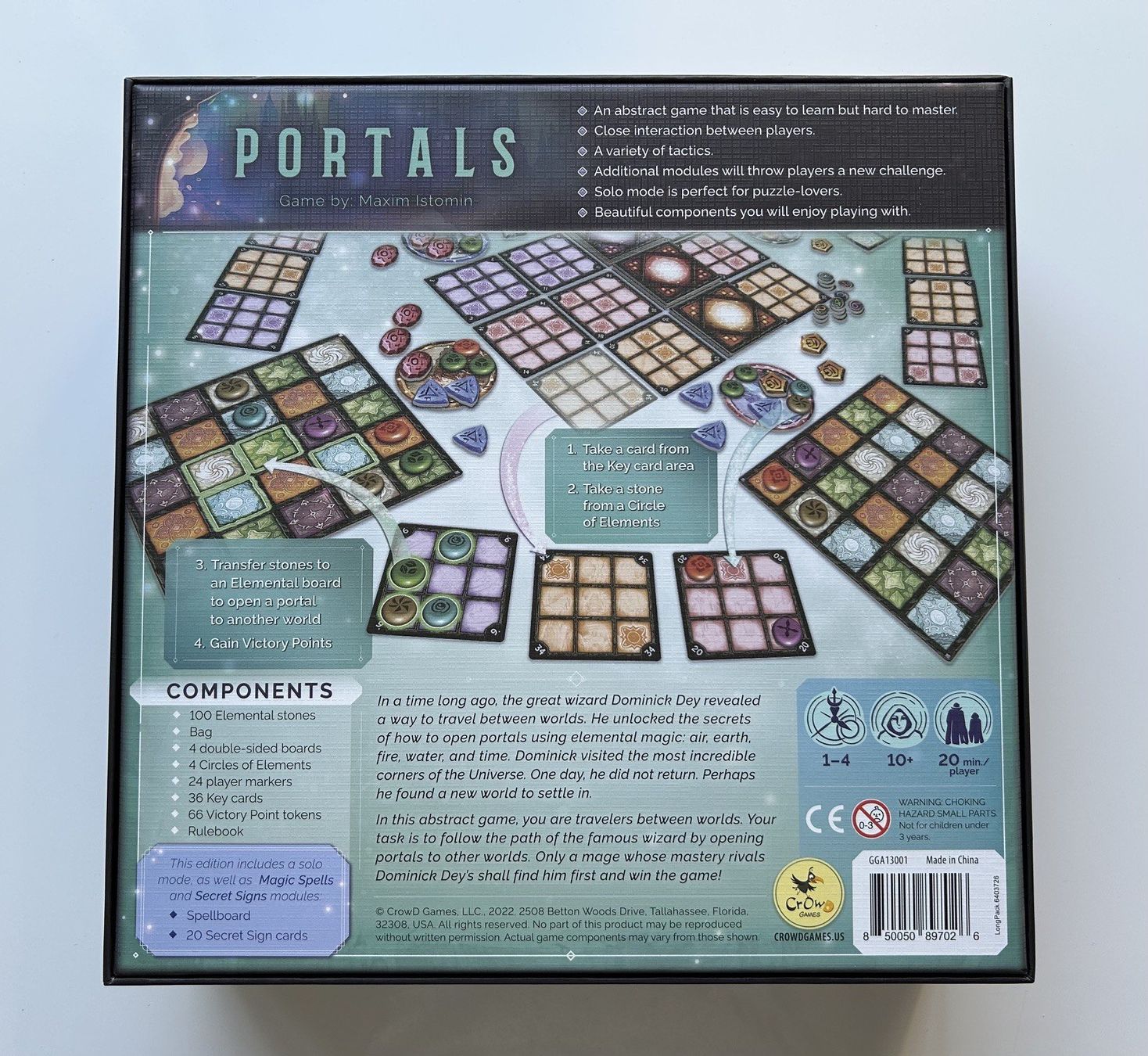 Giochi: Brettspiel "Portals" - Growd Games – Nuovo (secondo la descrizione) da Baar venduto da WhatTheFunk01 1