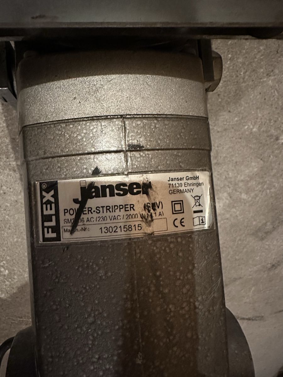 Tutte le macchine: Teppichstripper Bodenstripper Flex Janser Power-Stripper – Usato da St. Gallen venduto da 987JDBA 2