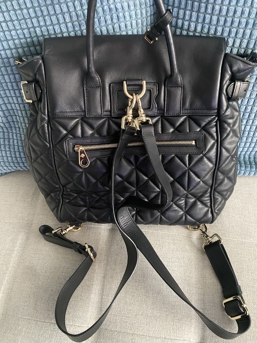 Mulberry Sacs femmes: Mulberry Cara Delevigne Leder Quilted Backpack – D'occasion à Winterthur par Burberry00 1