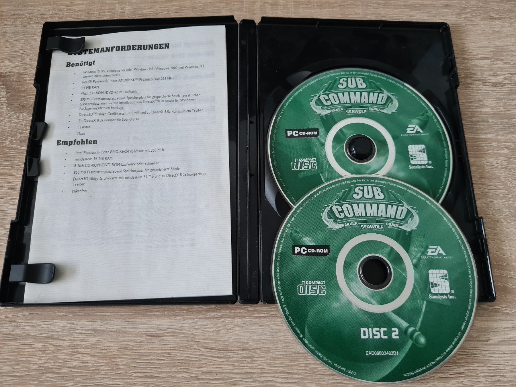 Jeux: Sub Command (2 CD) (German) - PC – D'occasion à Carouge GE par Franllo 2