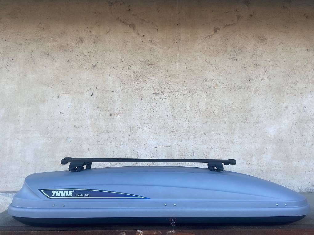Box da tetto: XXL Dachbox Thule Pacific 700 mit oder ohne Träger – Usato da Leuzigen venduto da Doppelrad