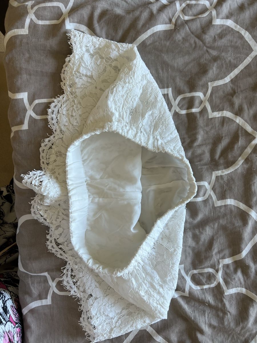 Pantaloni: Weisse Shorts mit Spitze in Gr. XL – Nuovo (secondo la descrizione) da Kallnach venduto da sta_sy57 2