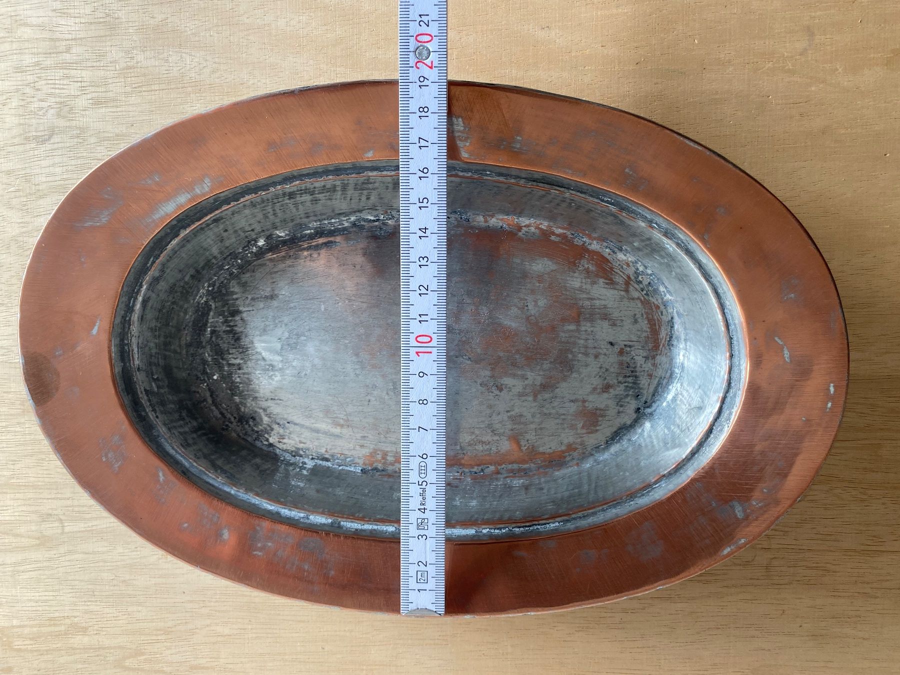 Ciotole: Alte ovale Kupferschale – Usato da Burgdorf venduto da gre_2ftz 3