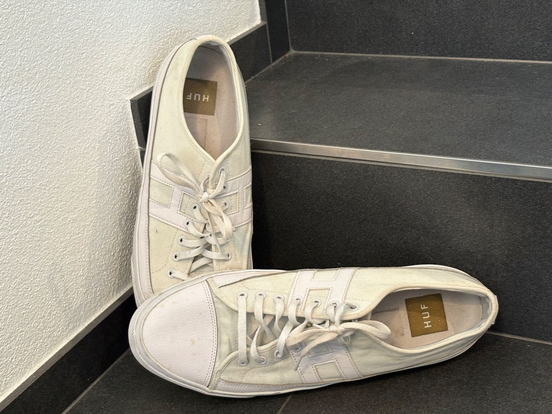 Herrenschuhe: HUF Sneaker weiss Grösse 47 – Gebraucht aus Reiden von verjaques 3
