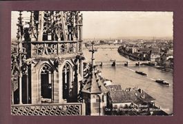 BASEL - 3 Rheinbrücken - 1959