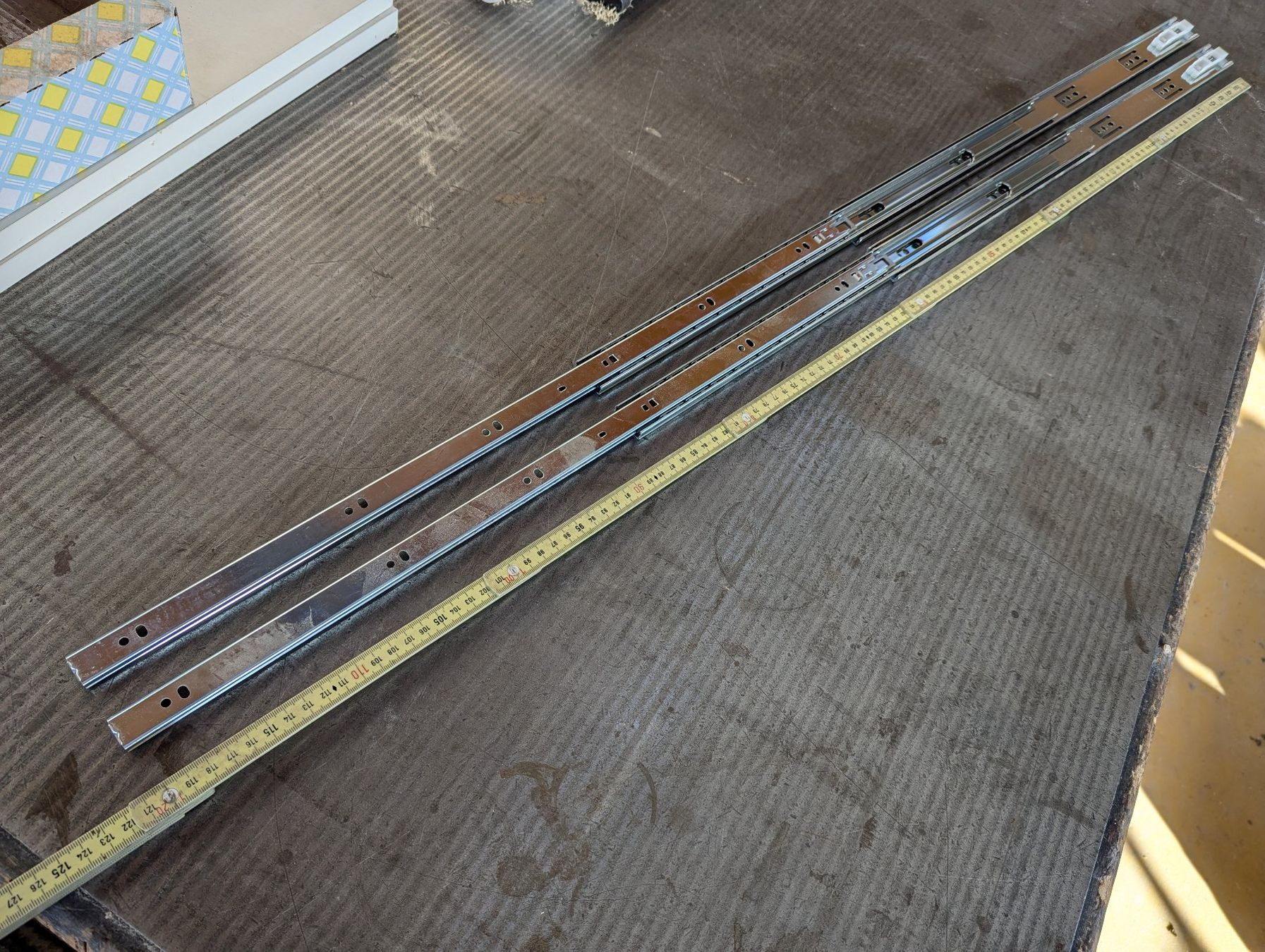Ferramenta: Schubladen Teleskopvollauszug 60 cm – Nuovo e nell'imballaggio originale da Gebenstorf venduto da -AMB- 1