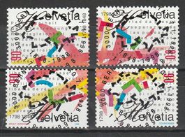 1998 Sondermarken 150 Jahre Bundesstaat mit ET - Vollstempel