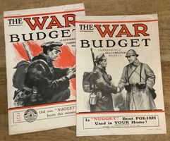 1916 - 2 Originale Kriegs Zeitschriften WW1 England englisch