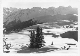 Arosa (GR) – Der Tschuggen, verschneite Landschaft G