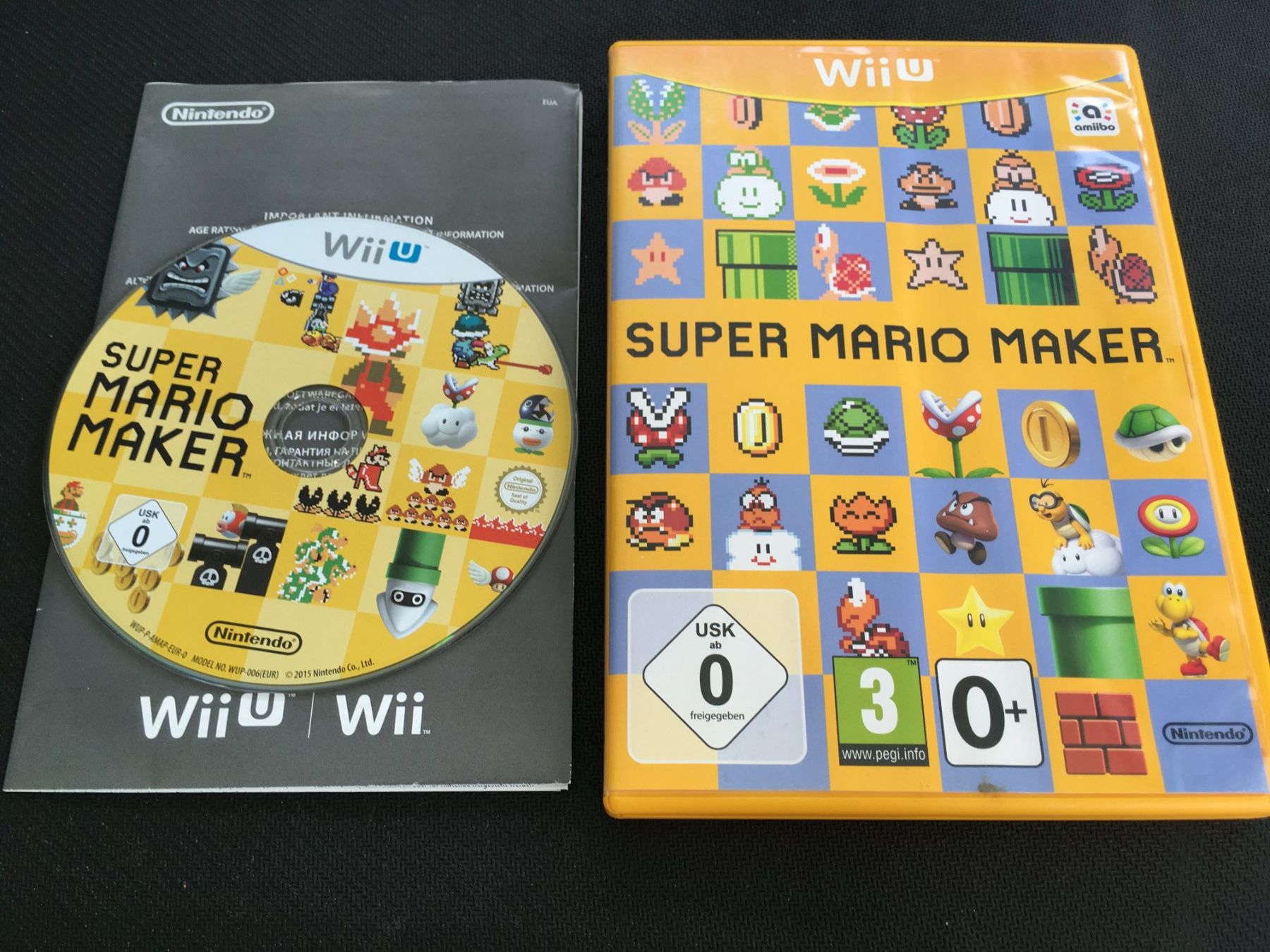 Nintendo Giochi: Super Mario Maker - Nintendo Wii-U – Usato da St.Gallen venduto da Punktchen01