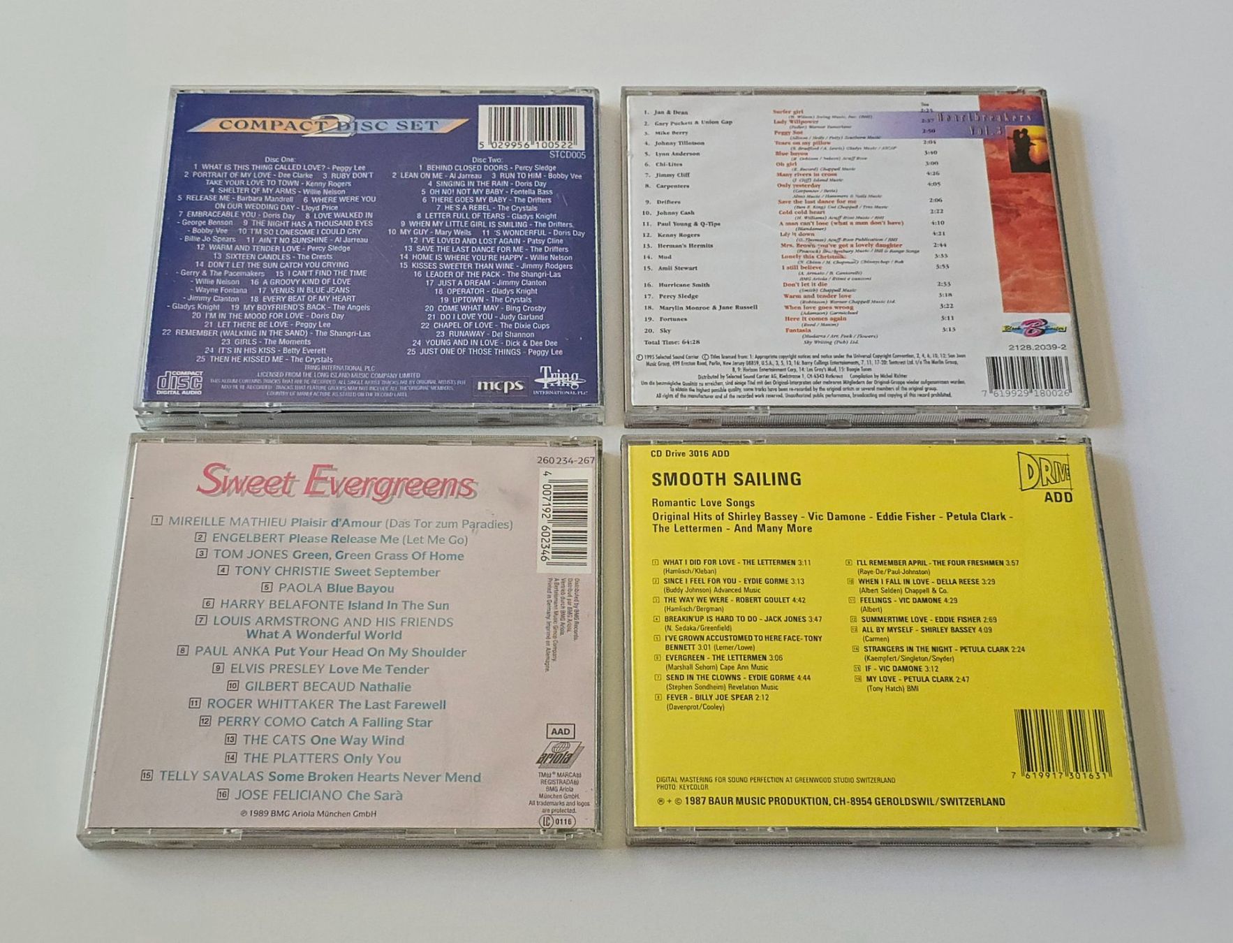 CD: 5 CD Love Songs Oldie – Usato da Dättlikon venduto da Wundertuete_ 1