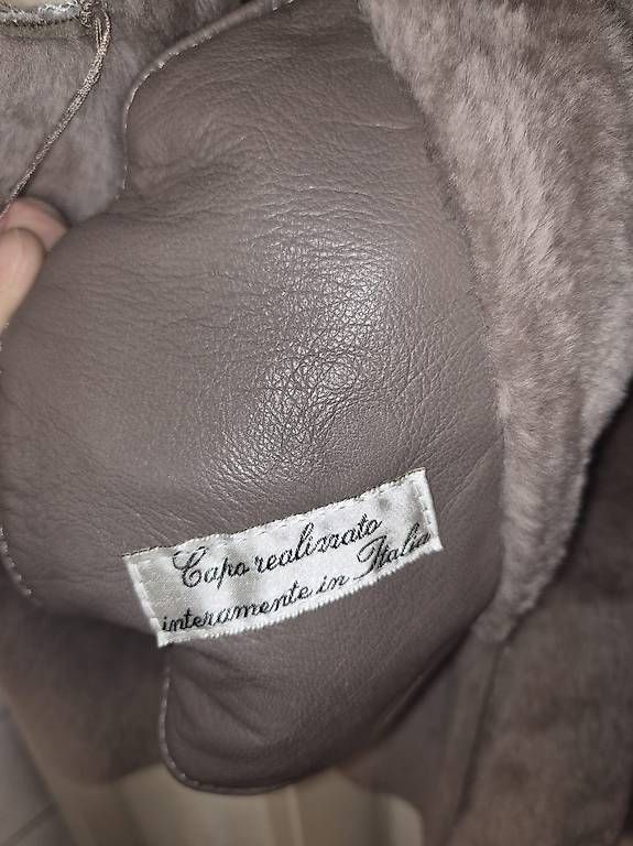 Cappotti: Echt Shearling Lammfell Leder Mantel Jacke Gr. 40 – Usato da Berikon venduto da LaGizmo5 3