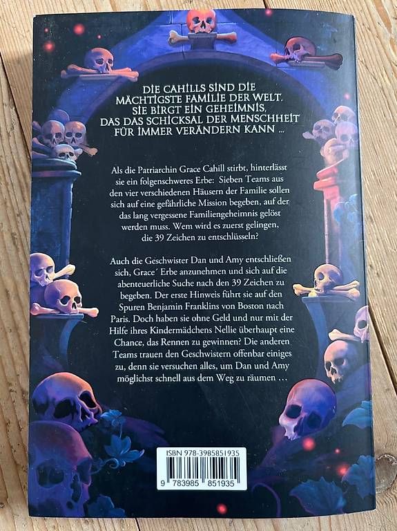 Libri: Die 39 Zeichen Das Labyrinth der Knochen Band 1 – Usato da Solothurn venduto da f.e. 1