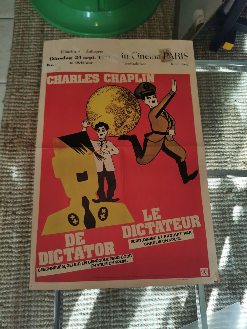 Foto & Immagini: Affiche vintage Charlie Chaplin 1968 – Usato da Montreux venduto da LeVintage33 2