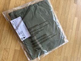 Stoff Javanaise Uni olivgrün 100% Viskose neu