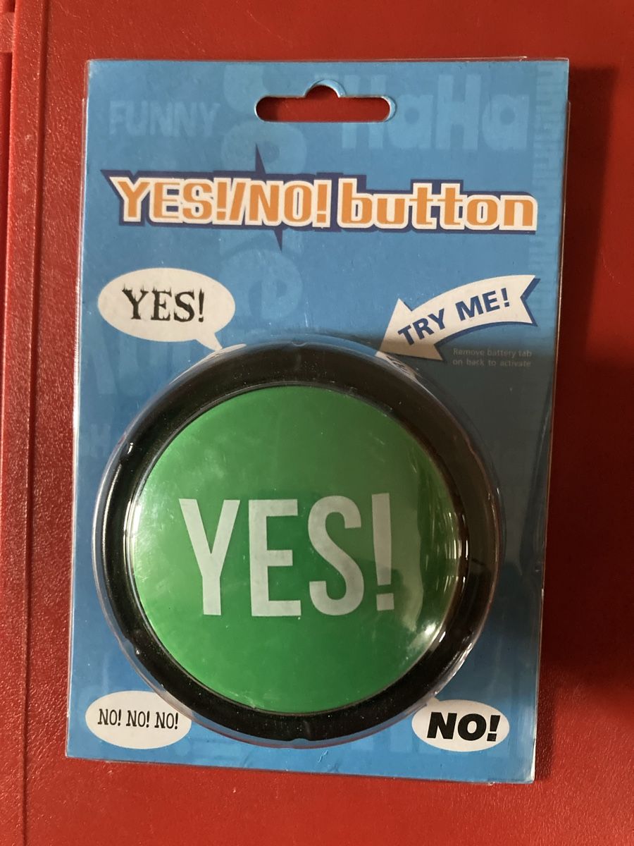 Giochi: 2 Buzzer - Yes & No - mit originellen Stimmen – Nuovo e nell'imballaggio originale da Effingen venduto da Fylarama