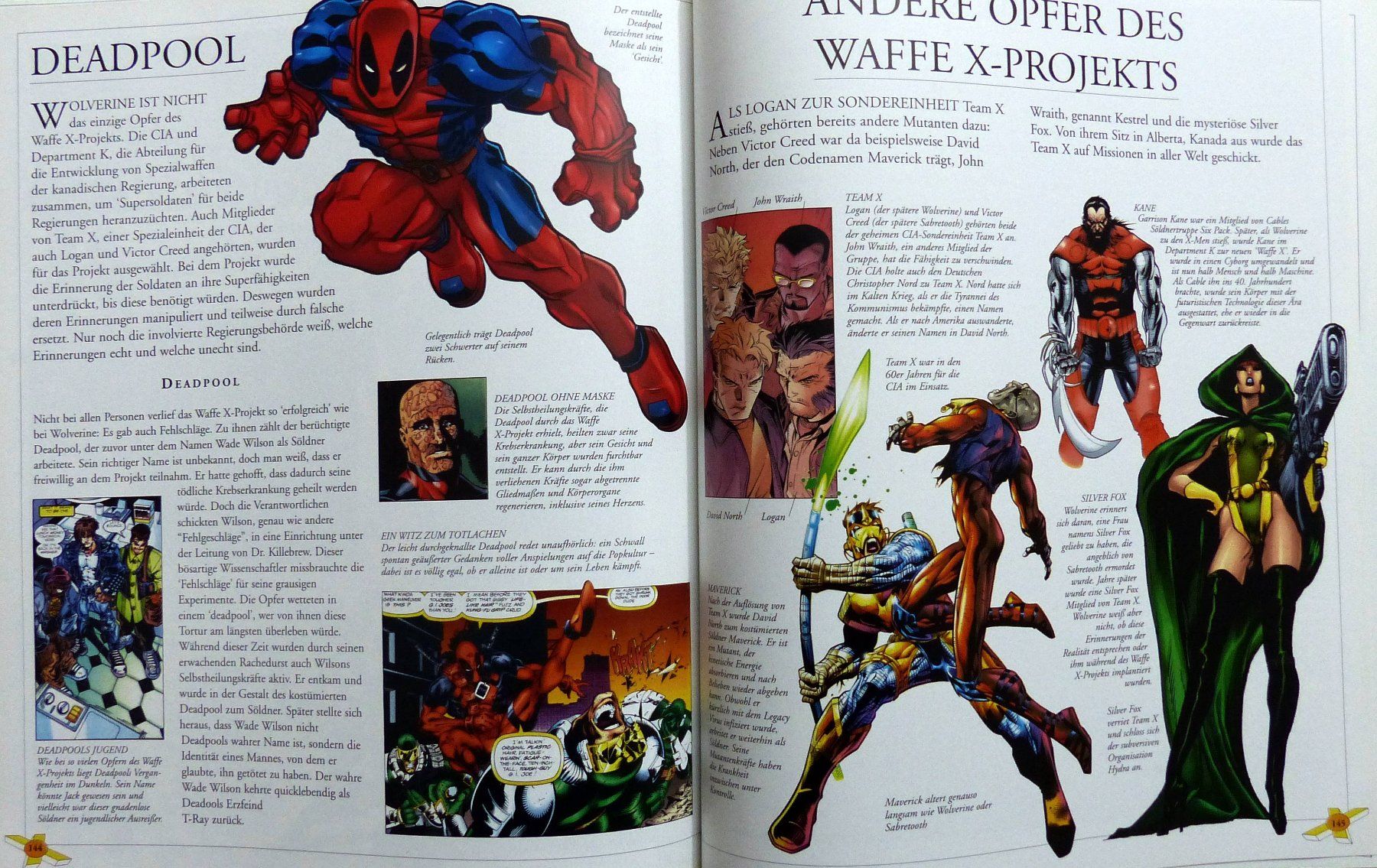 Libri: X-MEN THE ULTIMATE GUIDE GERMAN HARDCOVER BOOK MARVEL 2000 – Usato da Lugano venduto da YouWantUS 5