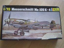 Messerschmitt Me 109  K - 4   Heller 1/72  Bausatz  1980