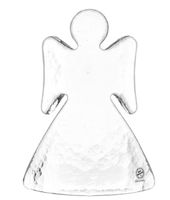 Glasi Hergiswil Weihnachtsfigur Lula Engel, 18.5 cm