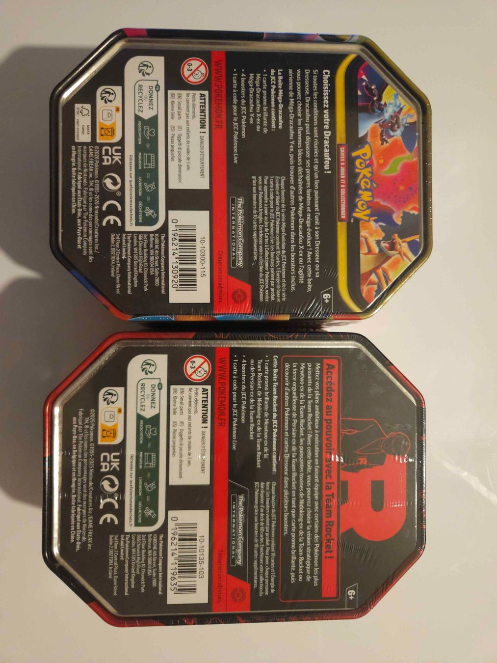Pokémon Carte collezionabili: Pokemon Tins Scellé en FR x2 – Usato da Peseux venduto da Macanut 1
