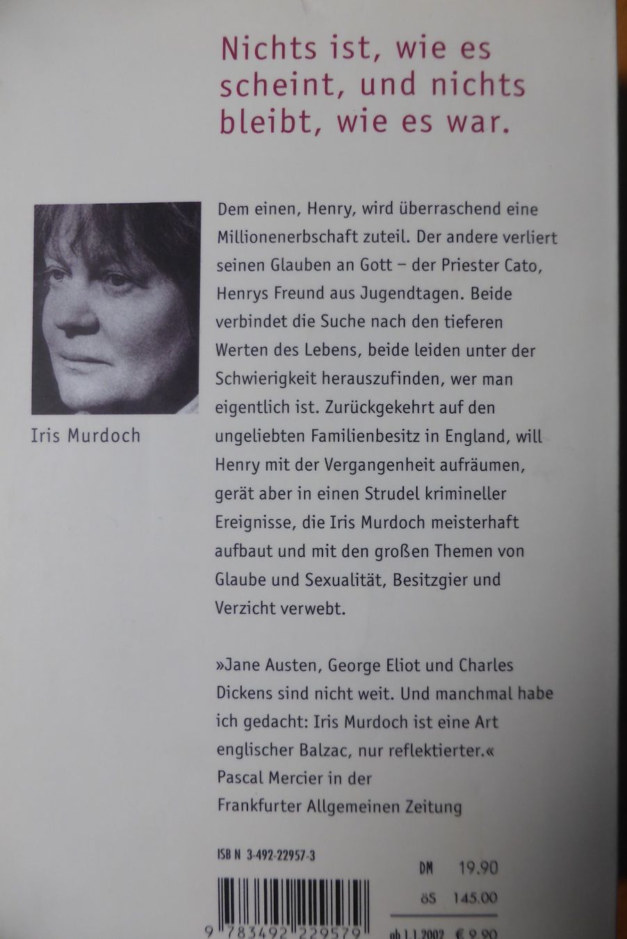 Libri: Krimi - Henry und Cato - Iris Murdoch – Nuovo (secondo la descrizione) da Brunnadern venduto da lesezirkel 1