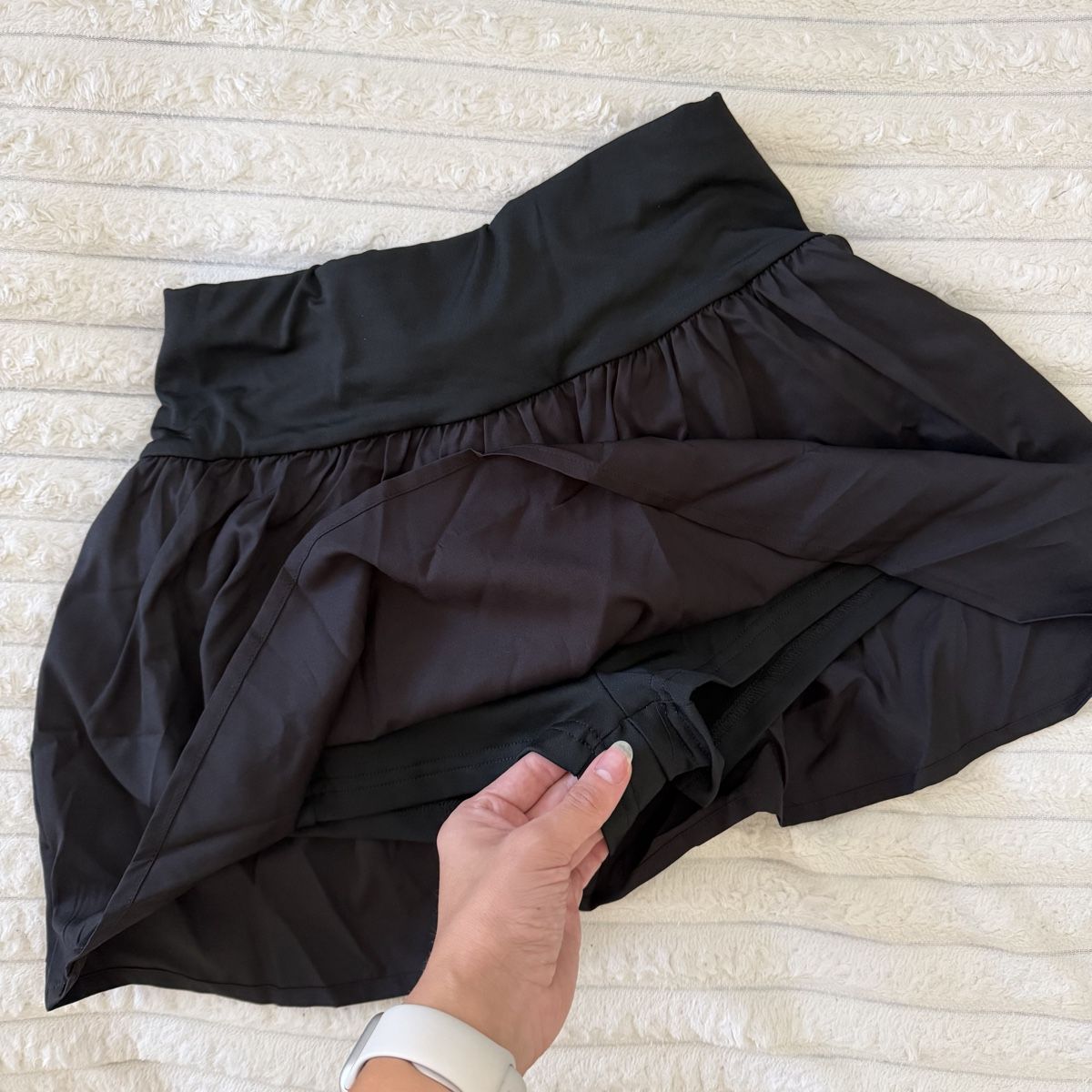 Röcke: Black skirt with drawstring size S new – Neu und originalverpackt aus Gränichen von Domsiiiii 2
