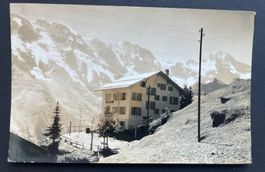 Mürren Chalet Schönbühl/ Fotokarte ca. 1938