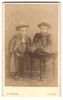 Fotografie C. Stephan, Luzern, zwei klei