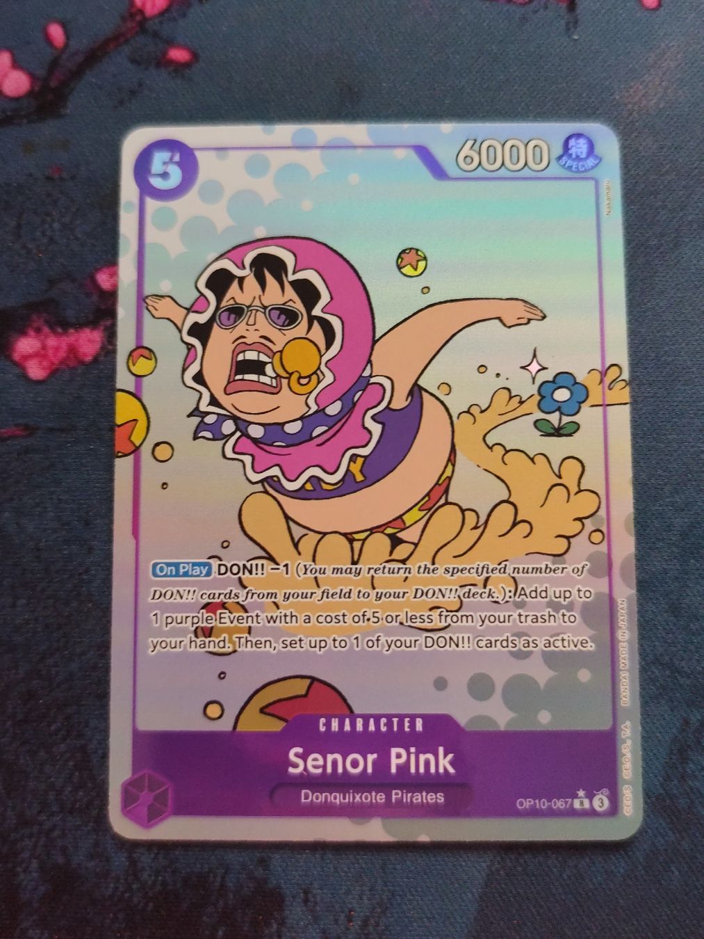 Bandai Carte collezionabili: One Piece Senor Pink OP10-067 EN – Nuovo (secondo la descrizione) da Schlossrued venduto da LAP2012