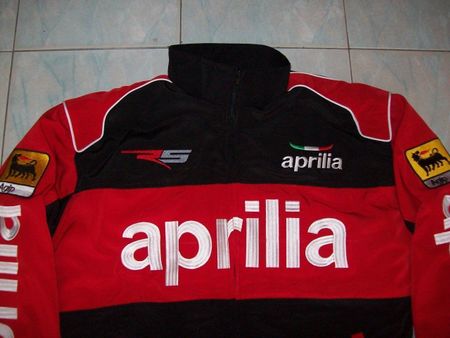 NEU APRILIA RS Fan Jacke schwarz rot alle Größen/Modelle