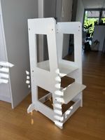 Lernturm/Küchenhelfer Tissi aus Holz, weiss, Top Zustand!