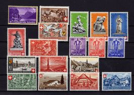 R1719   /  Pro patria entre n° SBK B1y et B29 neufs