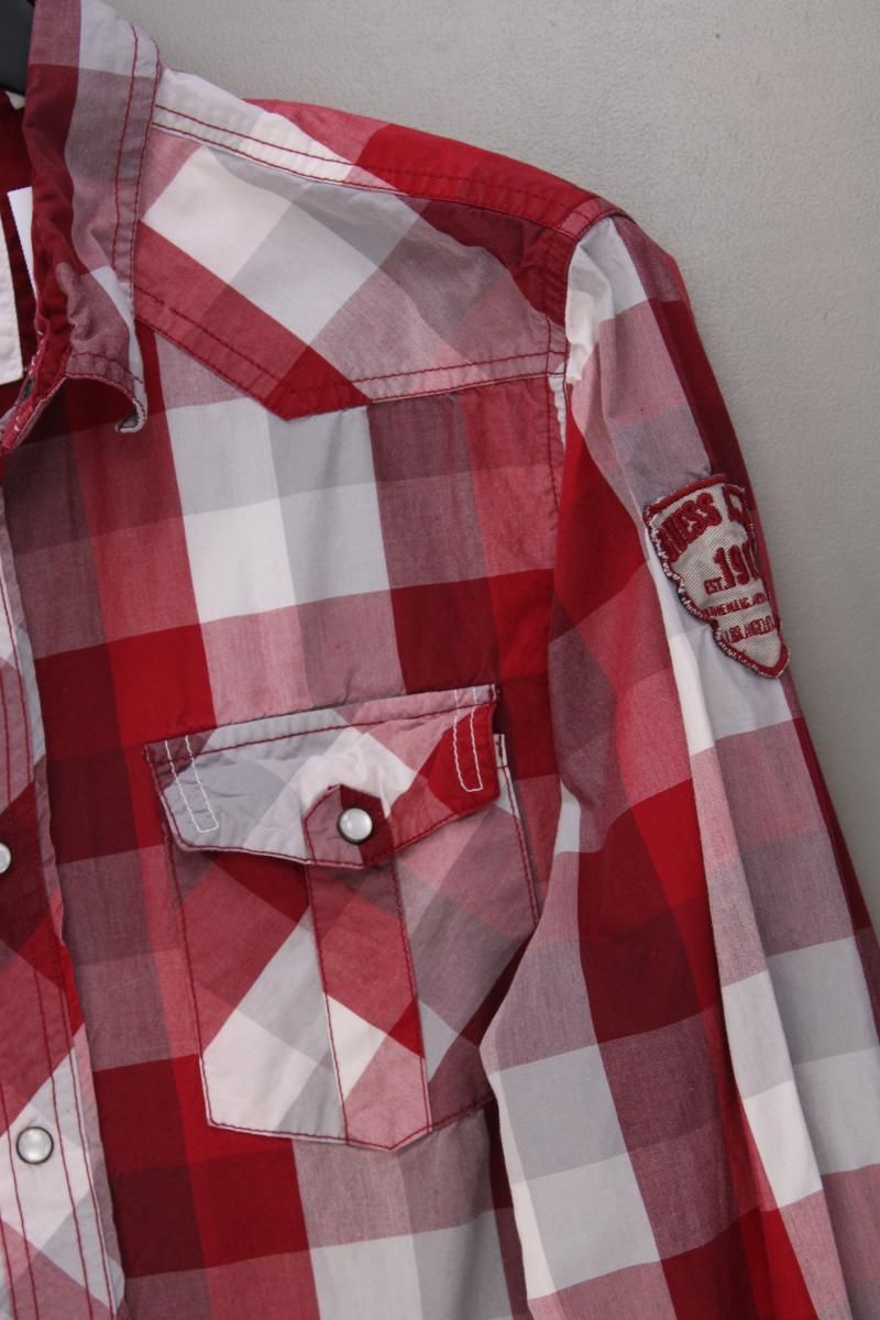 Camicie: Guess Karohemd Gr. L kariert Langarm rot – Usato da Neustadt an der Waldnaab venduto da SecondLifeFashion 2